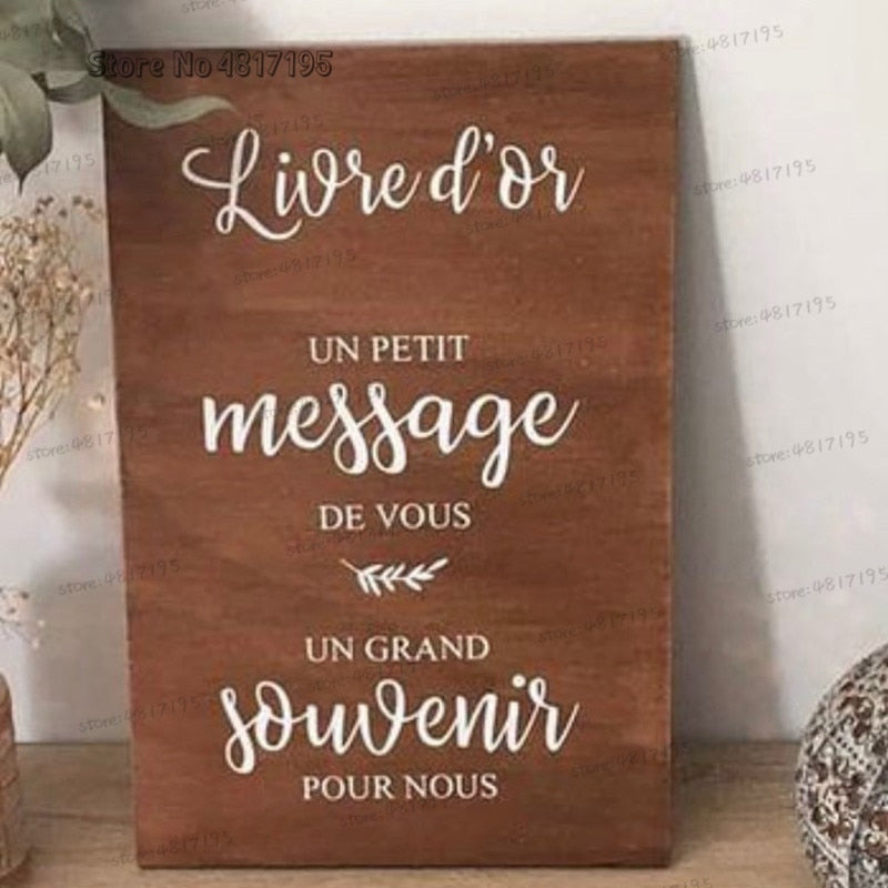 VINYL GUESTBOOK 