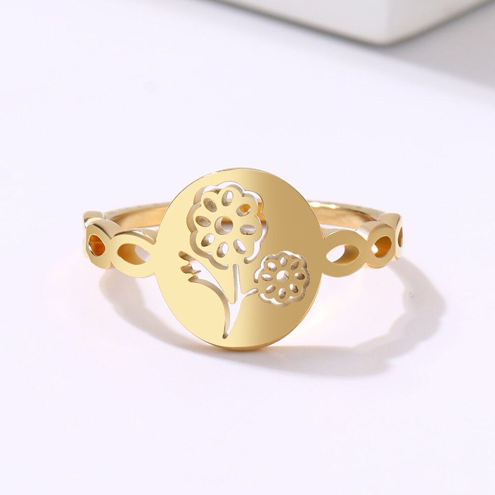 STAINLESS STEEL RING FOR WOMEN 