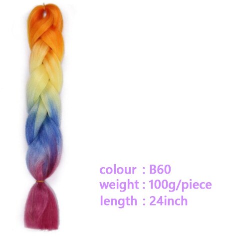 OMBRE SYNTHETIC BRAIDS