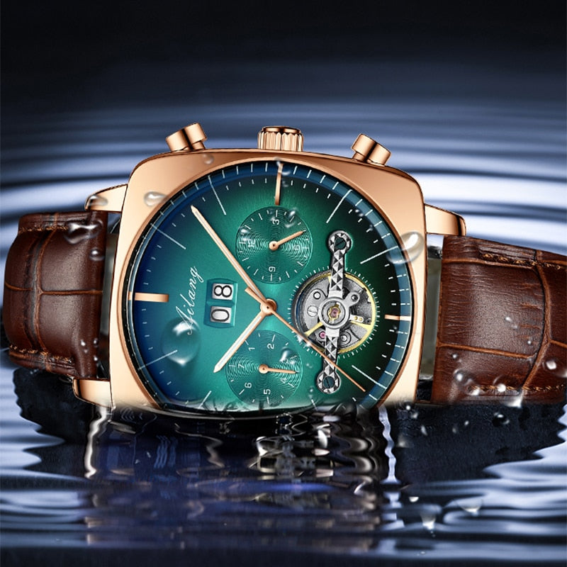 MONTRE AUTOMATIQUE ETANCHE POUR HOMMES - BOSSOUASHOP