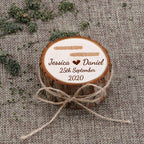 BOITE A BIJOUX RUSTIQUE EN BOIS (idéal fiançailles) - BOSSOUASHOP