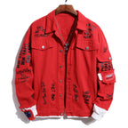 VESTE EN JEAN BICOLORE