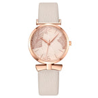 WOMEN'S TREE LEAVES PRINT WATCH