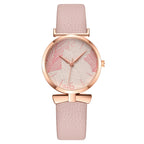 WOMEN'S TREE LEAVES PRINT WATCH