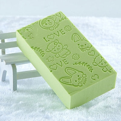 ÉPONGE DE BAIN EXFOLIANTE
