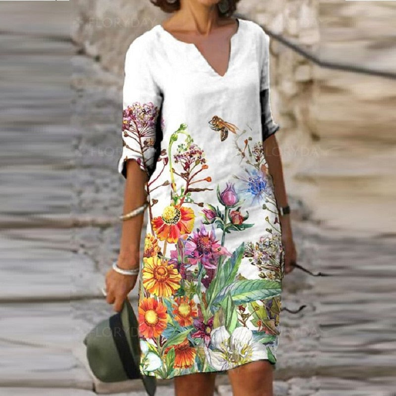 RELAXED DRESS V-NECK 99