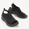 MESH WEDGE SANDALS