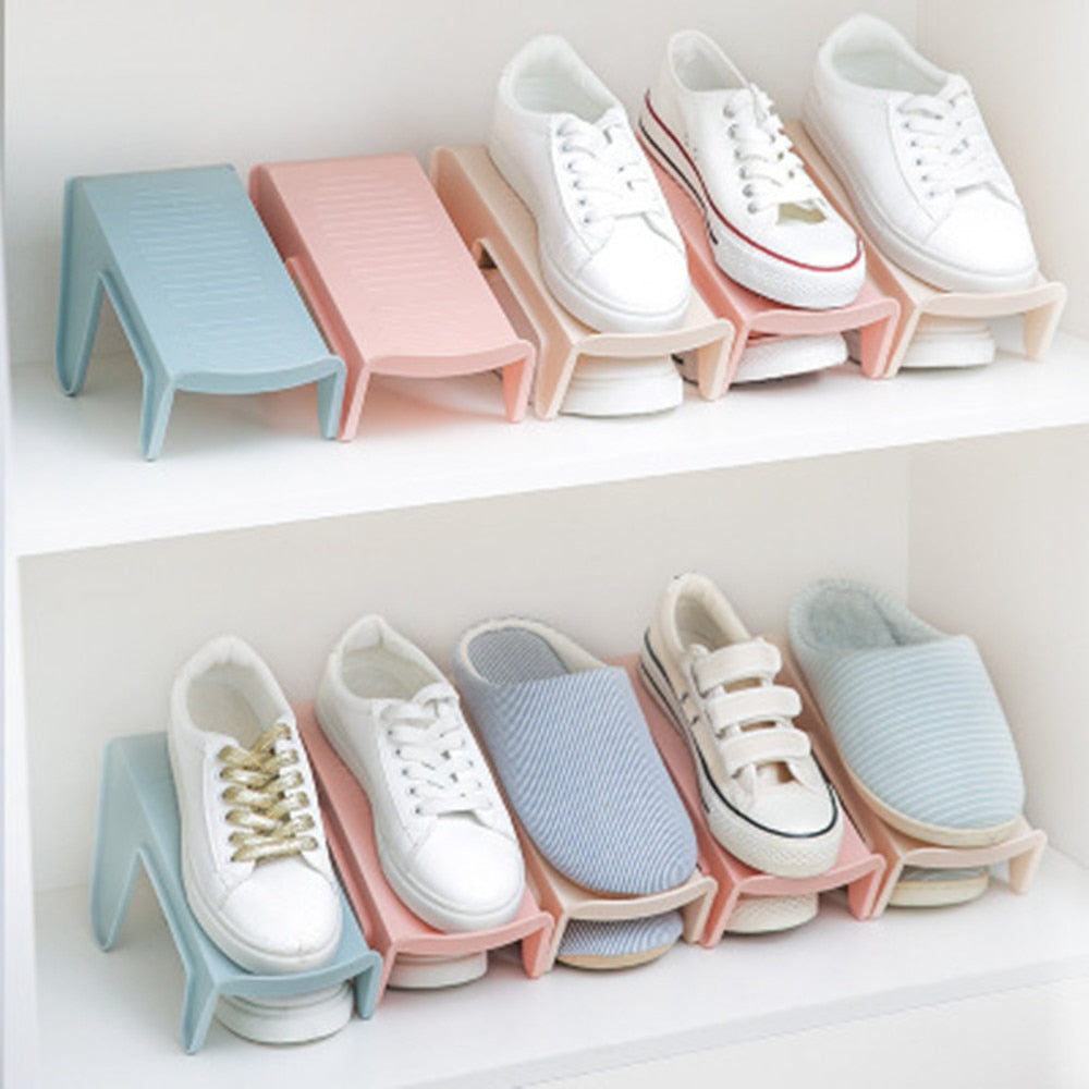 ORGANISATEUR DE CHAUSSURES DOUBLE COUCHE