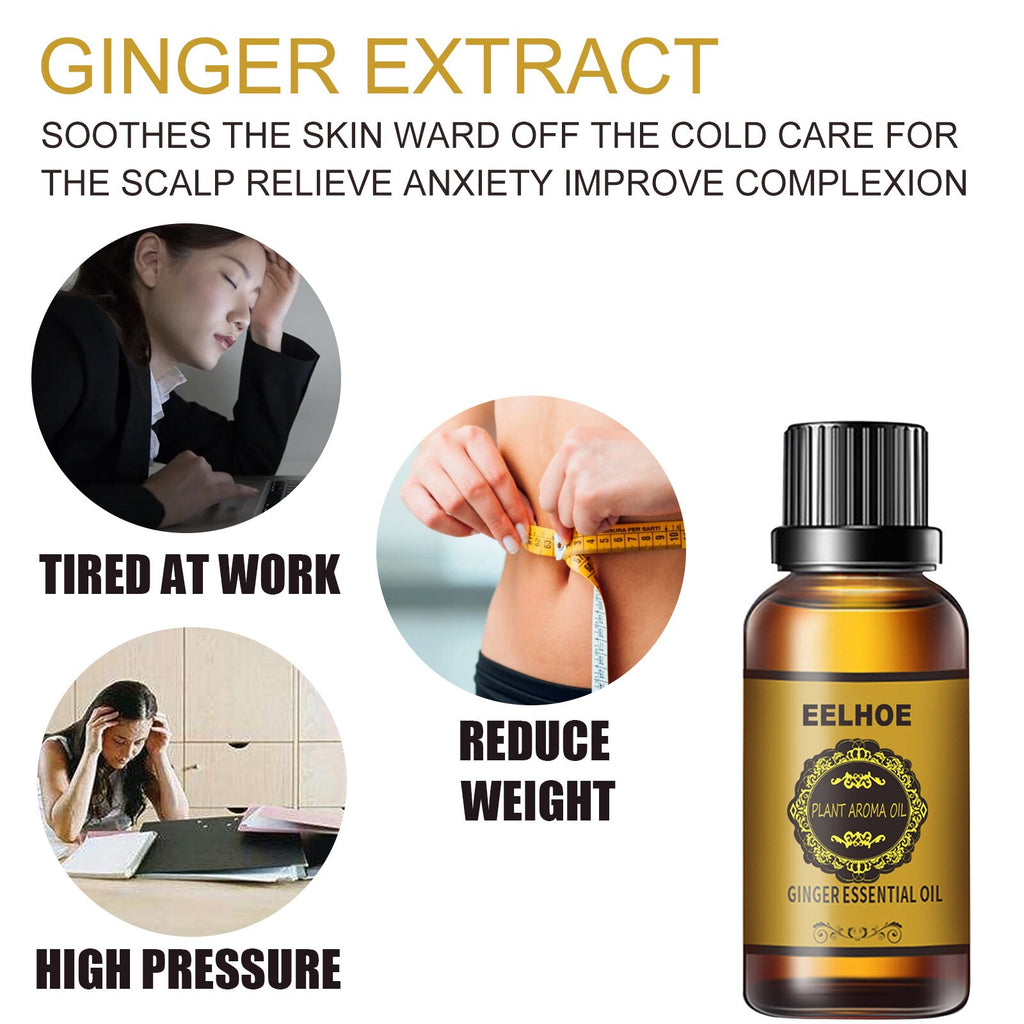 SLIMMING MASSAGE OIL WITH GINGER 
