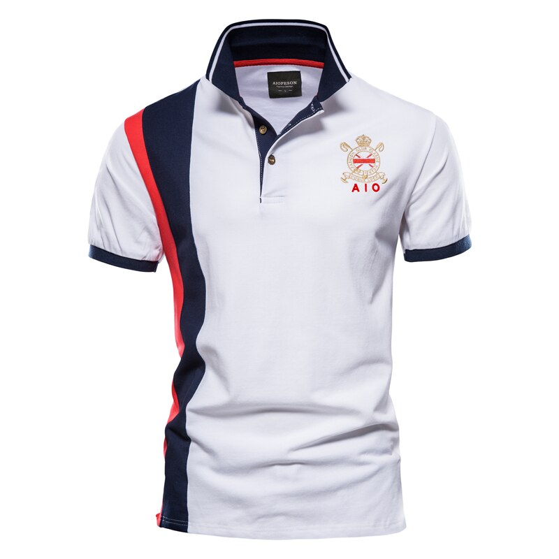 POLO BRODÉ AVEC ÉCUSSON