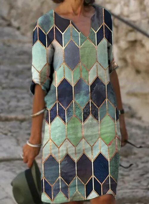 RELAXED DRESS V-NECK 99