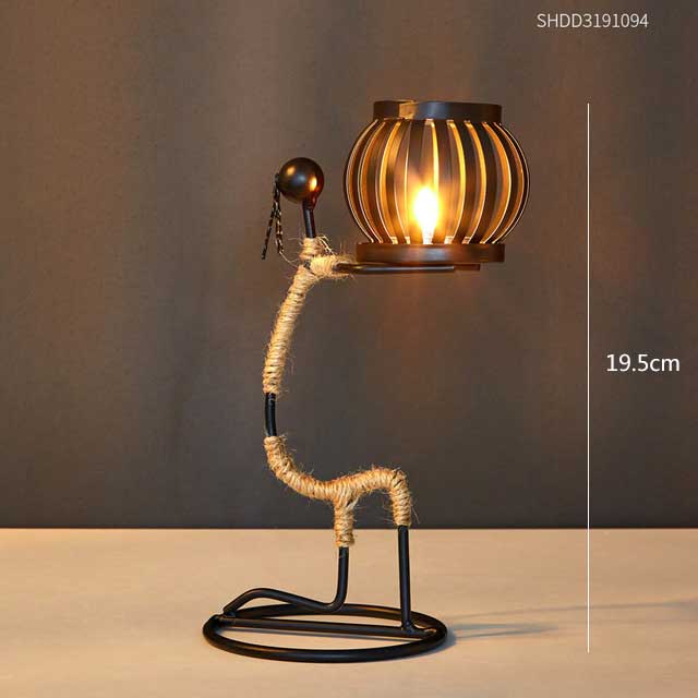BOUGEOIR EN METAL