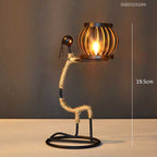 BOUGEOIR EN METAL