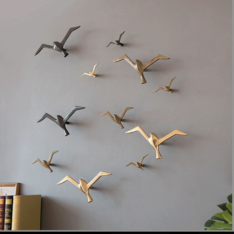 PURE COPPER CREATIVE SEAGULL 