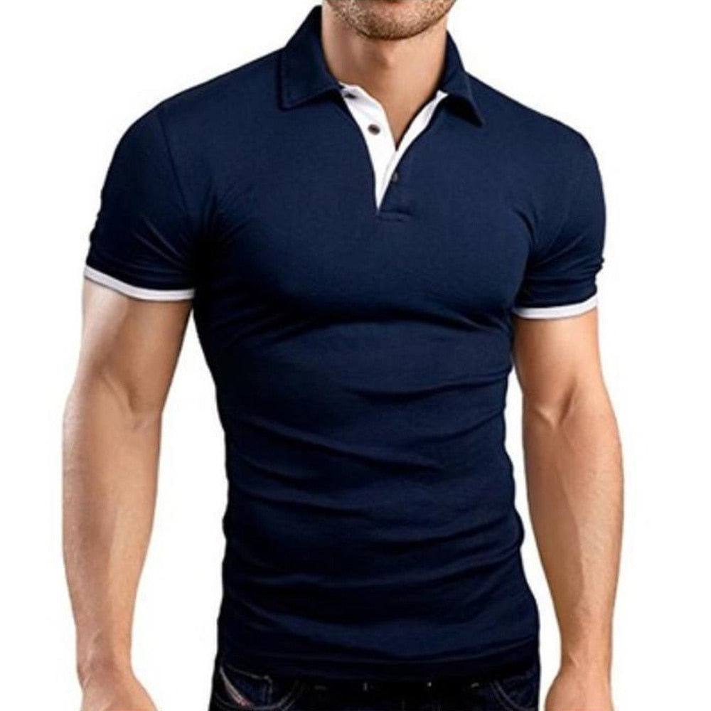 POLO D'ÉTÉ À MANCHE COURTES