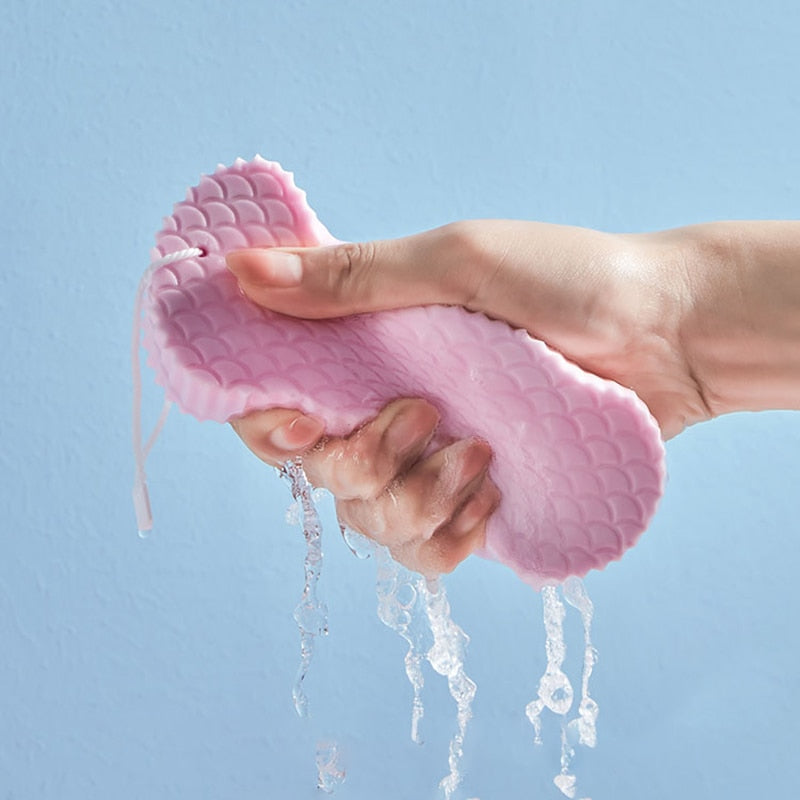 ÉPONGE DE BAIN EXFOLIANTE