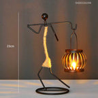 BOUGEOIR EN METAL