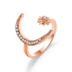 BAGUE ASSORTIE D'ETOILE DE LUNE