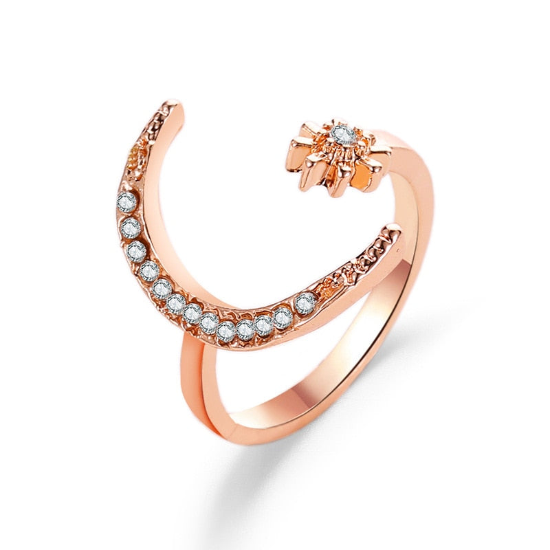ASSORTED MOON STAR RING 