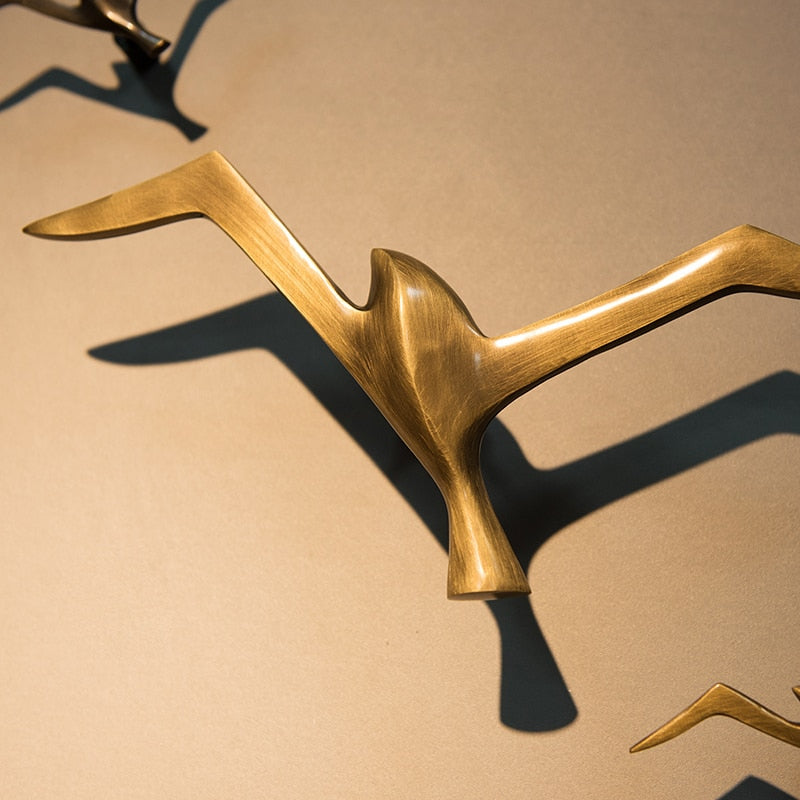 PURE COPPER CREATIVE SEAGULL 