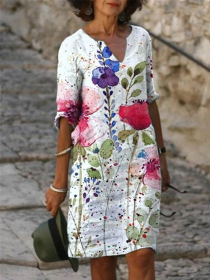 RELAXED DRESS V-NECK 99