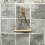 NAILLESS TOWEL RACK