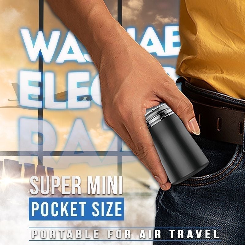 WATERPROOF MINI ELECTRIC SHAVER