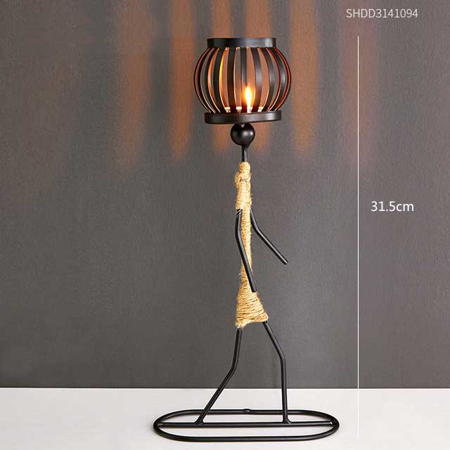 BOUGEOIR EN METAL