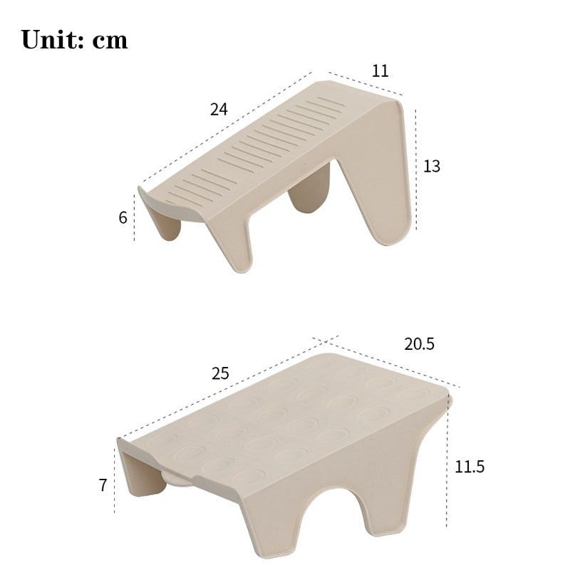 ORGANISATEUR DE CHAUSSURES DOUBLE COUCHE