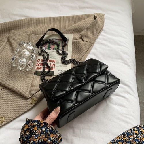 SAC MATELASSÉ EN CUIR