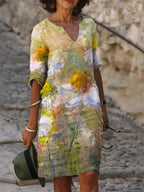 RELAXED DRESS V-NECK 99