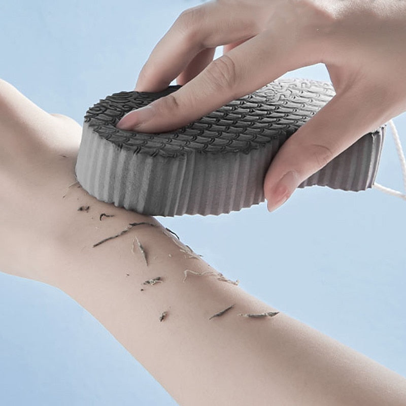 ÉPONGE DE BAIN EXFOLIANTE