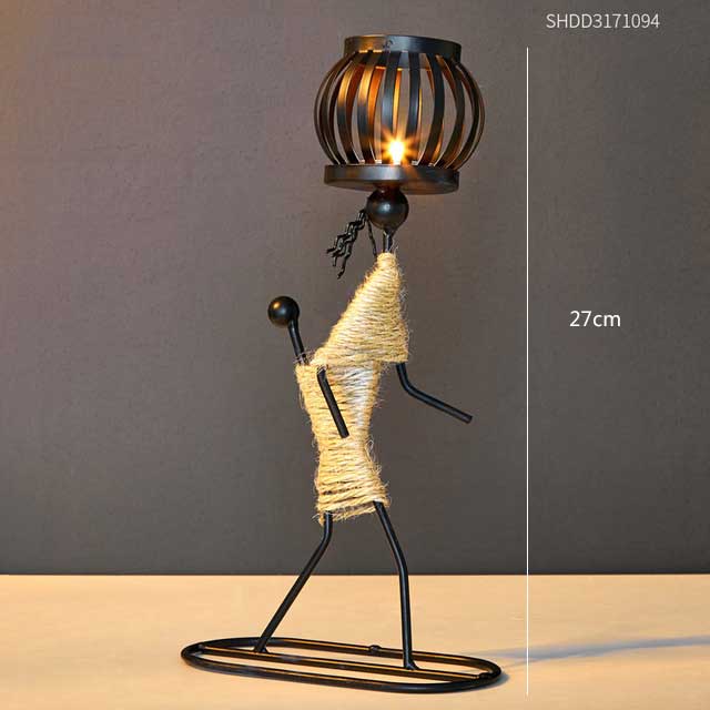 BOUGEOIR EN METAL