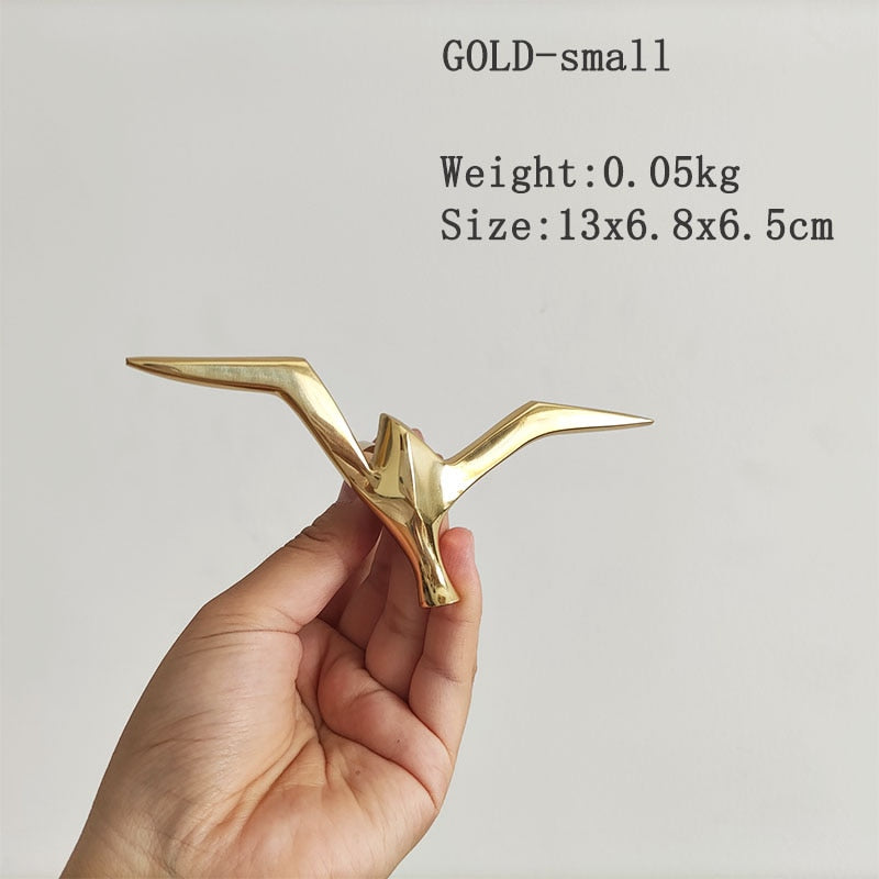 PURE COPPER CREATIVE SEAGULL 