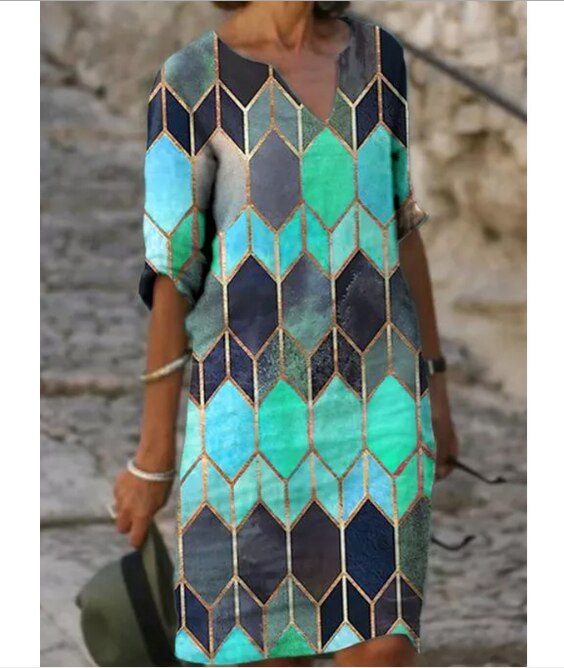 RELAXED DRESS V-NECK 99