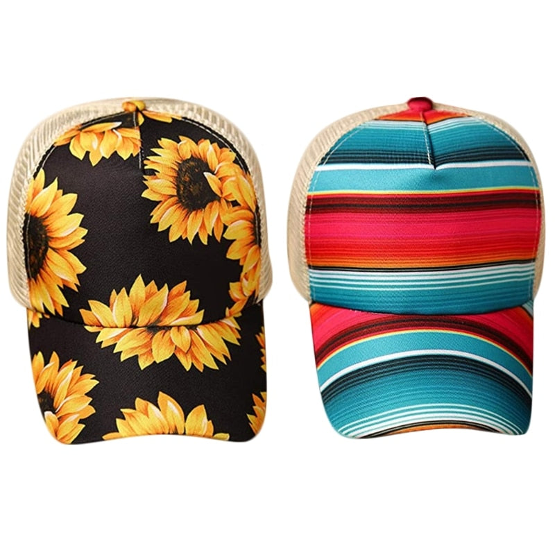 CHAPEAU DE QUEUE DE CHEVAL DE TOURNESOL - BOSSOUASHOP