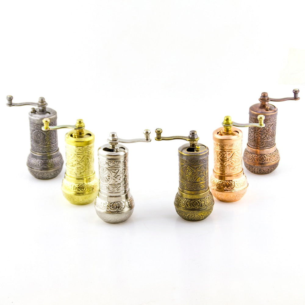 BROYEUR MANUEL D'EPICES  (poivre-café-sel-épices) - 11 cm. - BOSSOUASHOP