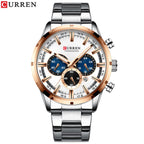 MONTRE-BRACELET HOMME EN ACIER INOXYDABLE - BOSSOUASHOP