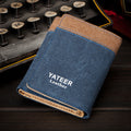 PORTEFEUILLE RETRO EN CUIR