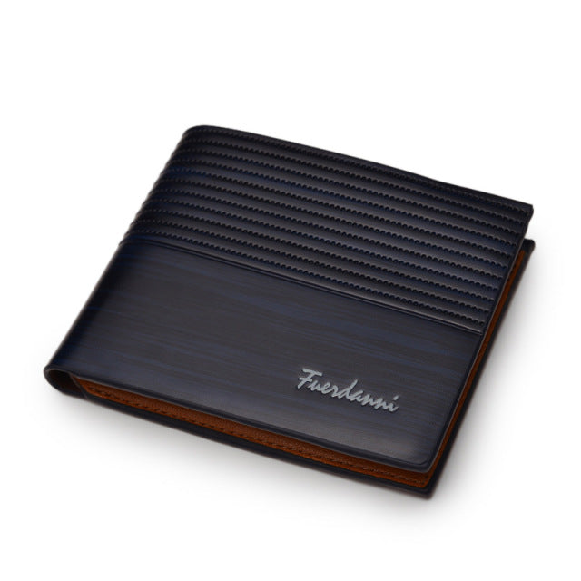 PORTEFEUILLE RETRO EN CUIR