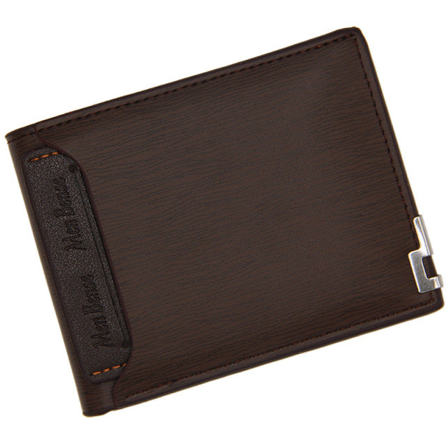 PORTEFEUILLE RETRO EN CUIR