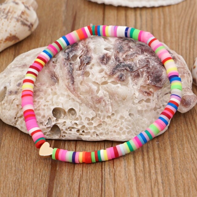 BRACELETS FANTAISIE EN FORME DE COEUR - BOSSOUASHOP