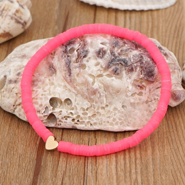 BRACELETS FANTAISIE EN FORME DE COEUR - BOSSOUASHOP
