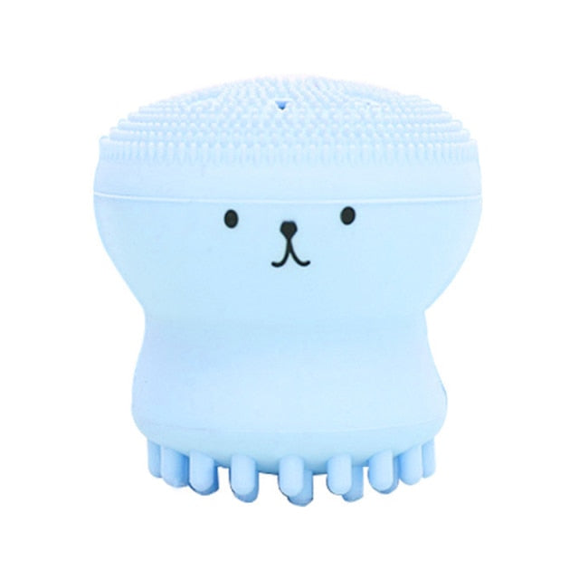 BROSSE DE NETTOYAGE DU VISAGE EN SILICONE - BOSSOUASHOP