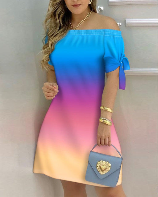 MINI ROBE EPAULES DENUDEES