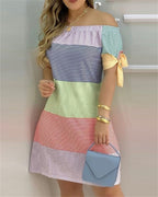 MINI ROBE EPAULES DENUDEES