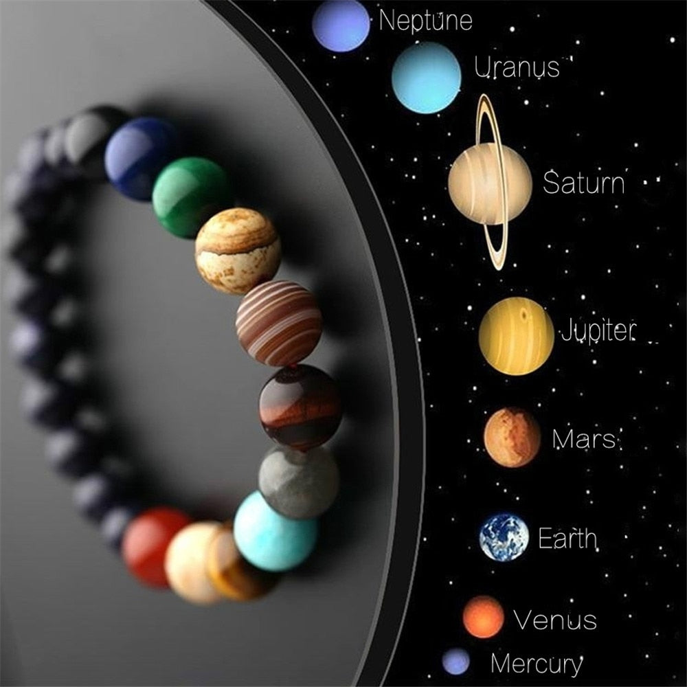 BRACELET EN PIERRES NATURELLES UNISEXE - BOSSOUASHOP