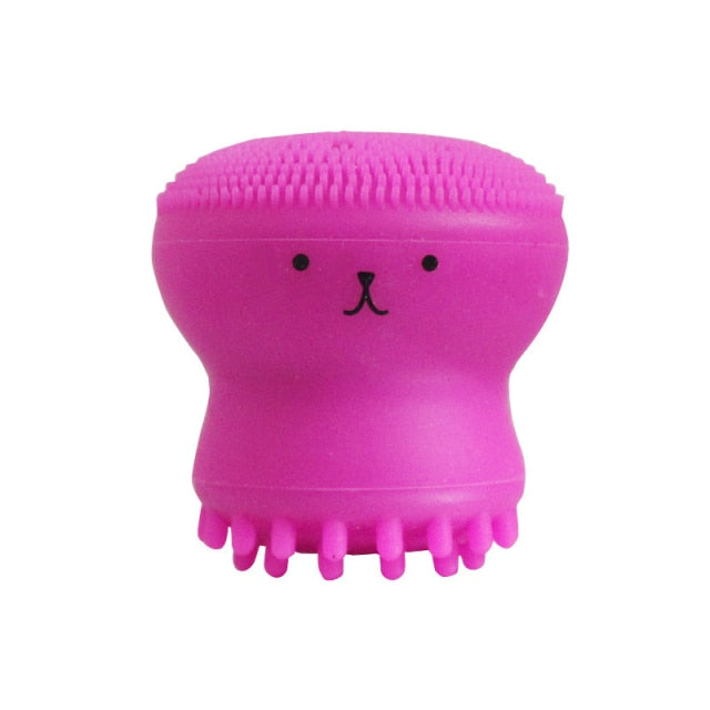 BROSSE DE NETTOYAGE DU VISAGE EN SILICONE - BOSSOUASHOP