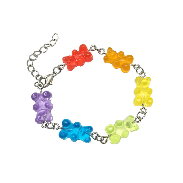 BRACELET EN BONBON ARC-EN-CIEL