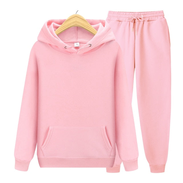 SURVETEMENT SWEAT A CAPUCHE ET PANTALON TENDANCE - BOSSOUASHOP